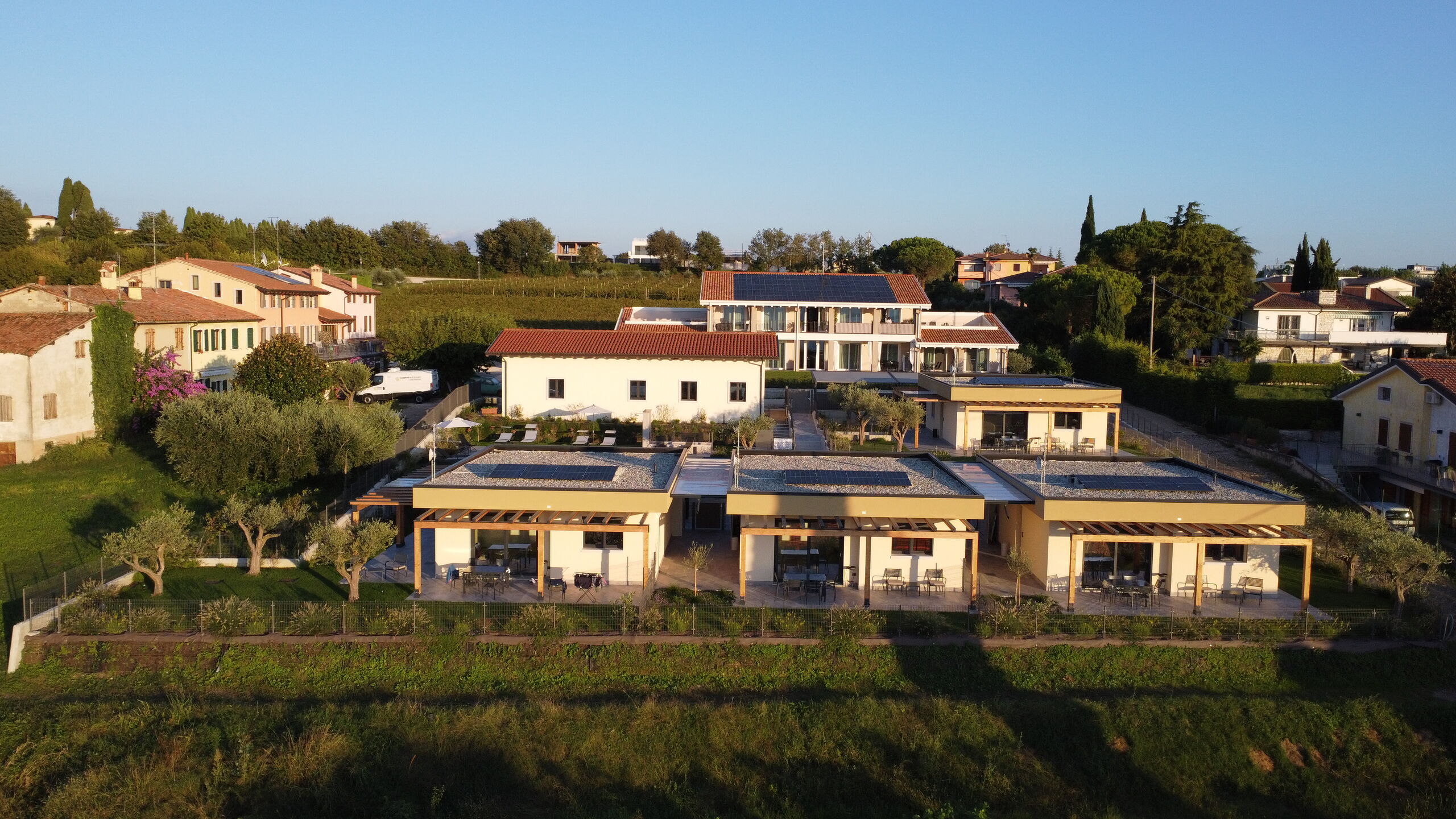 Ferienhaus Le Terrazze, unabhängige Villen mit Pool 200 Meter vom Gardasee entfernt