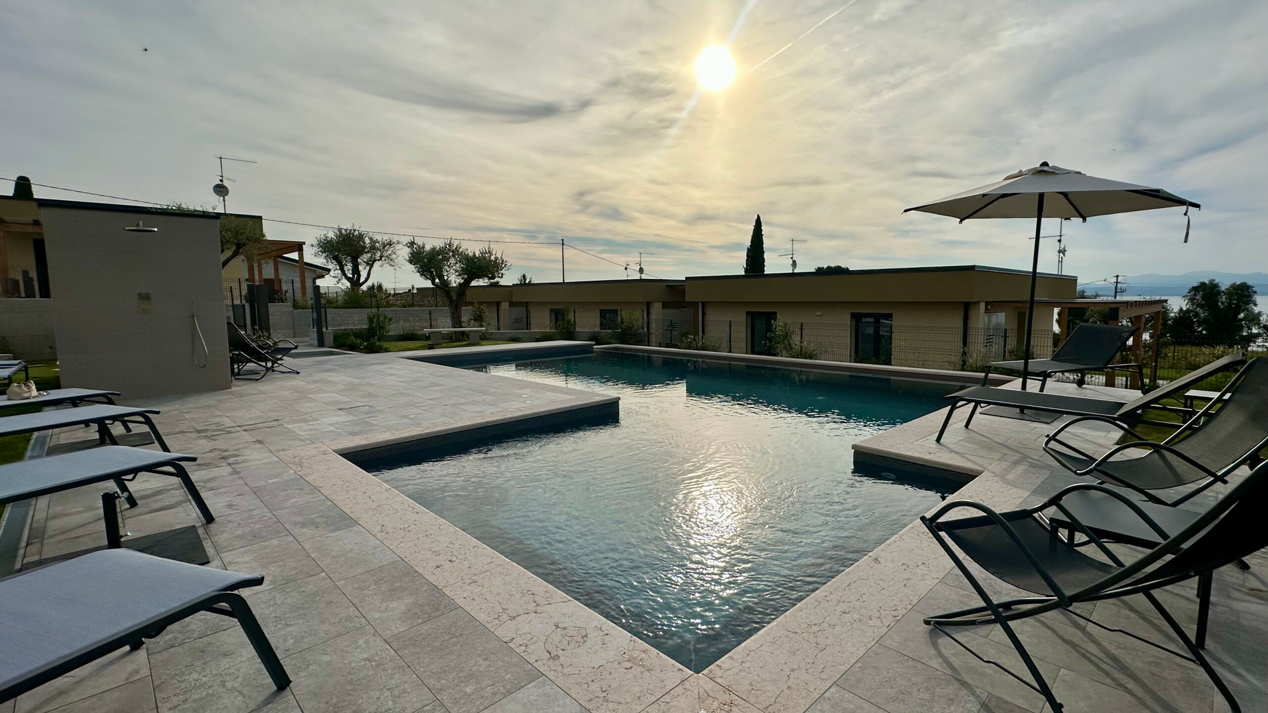 Ferienhaus Le Terrazze, unabhängige Villen mit Pool 200 Meter vom Gardasee entfernt